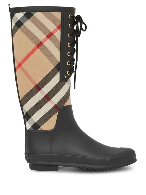 net a porter burberry rain boots